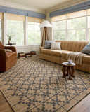 Loloi Chris Loves Julia Judy Collection JUD-07 Natural/Ivory 7'-9" x 9'-9" Area Rug
