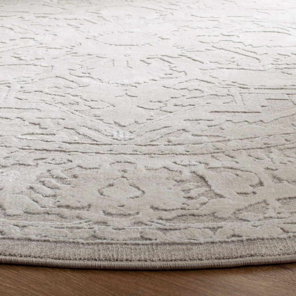 SAFAVIEH Area Rug 9x12 - Reflection Collection - Large - Cream & Ivory, Non-Shedding & Easy Cleaning, Ideal for Living Room, Bedroom, Dining Space (RFT665D)