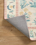 Loloi Rifle Paper Co. Eden Collection EDE-02 Mughal Garden Cream 7'-6" x 9'-6" Area Rug