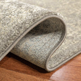 SAFAVIEH Evoke Collection Area Rug - 9' x 12', Ivory & Taupe, Oriental Distressed Design, Non-Shedding & Easy Care, Ideal for High Traffic Areas in Living Room, Bedroom (EVK256E)