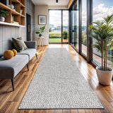 CAMILSON Easy Jute Rug 10x14, Indoor Outdoor Natural Color Fiber Area Rugs for Living Room Patio and Kitchen Rug Herringbone Woven Design Easy-Cleaning Washable Outside Carpet Alfombras 10 x 14