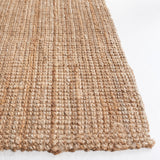SAFAVIEH Area Rug 9x12 - Natural Fiber Collection - Large - Natural Brown, Handmade Jute, Farmhouse Style, Chunky Textured Thick Pile (NF747A)