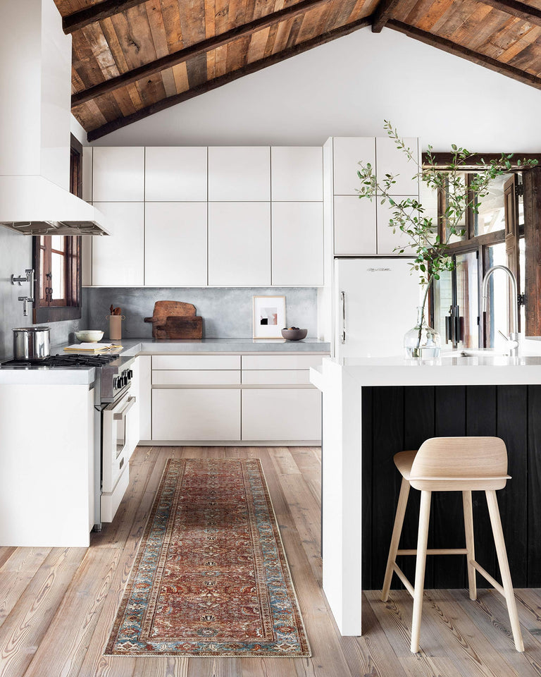 Loloi Layla Collection LAY-03 Olive/Charcoal 9'-0" x 12'-0" .13" Thick Area Rug, Soft, Durable, Vintage Inspired, Distressed, Low Pile, Non-Shedding, Easy Clean, Printed, Living Room Rug