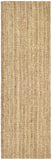 SAFAVIEH Area Rug 9x12 - Natural Fiber Collection - Large - Natural Brown, Handmade Jute, Farmhouse Style, Chunky Textured Thick Pile (NF447A)