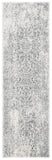 SAFAVIEH Evoke Collection Area Rug - 9' x 12', Ivory & Taupe, Oriental Distressed Design, Non-Shedding & Easy Care, Ideal for High Traffic Areas in Living Room, Bedroom (EVK256E)