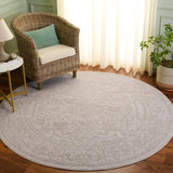 SAFAVIEH Area Rug 9x12 - Reflection Collection - Large - Cream & Ivory, Non-Shedding & Easy Cleaning, Ideal for Living Room, Bedroom, Dining Space (RFT665D)