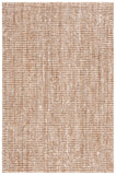 SAFAVIEH Area Rug 9x12 - Natural Fiber Collection - Large - Natural Brown, Handmade Jute, Farmhouse Style, Chunky Textured Thick Pile (NF447A)