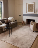 Loloi Amber Lewis Monty Collection MOT-01 Ivory/Taupe 9'-2" x 13', .50" Pile Height, Area Rug