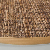 SAFAVIEH Area Rug 9x12 - Natural Fiber Collection - Large - Natural Brown, Handmade Jute, Farmhouse Style, Chunky Textured Thick Pile (NF747A)