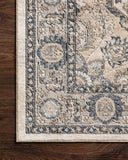 Loloi Teagan Collection TEA-03 Ivory/Sand 9'-9" x 13'-6" Area Rug, Large, Soft Neutral Rug, High-Traffic for Living Room, Bedroom, Home Office, Dining Area