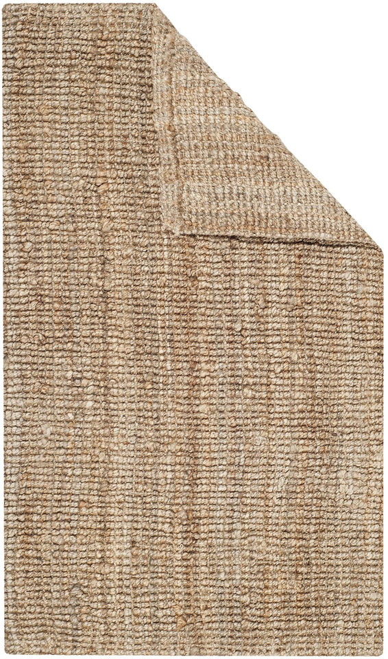 SAFAVIEH Area Rug 9x12 - Natural Fiber Collection - Large - Natural Brown, Handmade Jute, Farmhouse Style, Chunky Textured Thick Pile (NF447A)