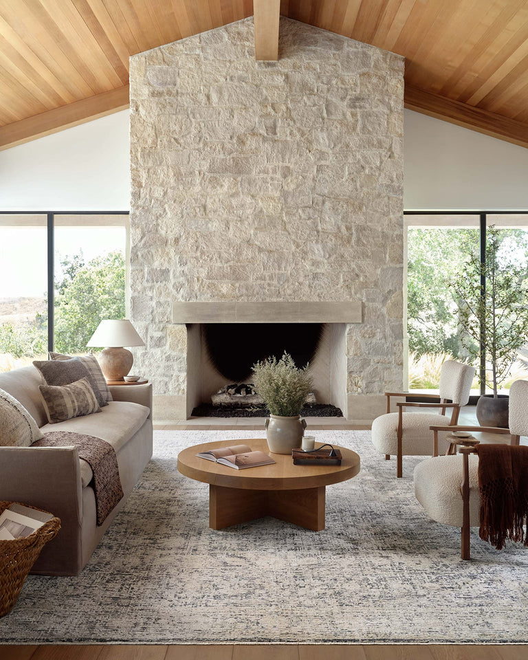 Loloi Amber Lewis Alie Collection ALE-03 Taupe/Dove 7'-10'' x 10', .13'' Pile Height, Area Rug