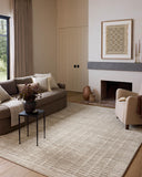 Loloi Amber Lewis Monty Collection MOT-01 Ivory/Taupe 9'-2" x 13', .50" Pile Height, Area Rug