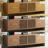 NessCarsti Mid Century Modern TV Stand for 80+ Inch TVs, 94.48" Walnut Console with Ample Storage – Stylish Entertainment Center for Living Room or Bedroom