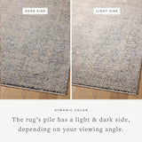 Loloi Amber Lewis Alie Collection ALE-03 Taupe/Dove 7'-10'' x 10', .13'' Pile Height, Area Rug