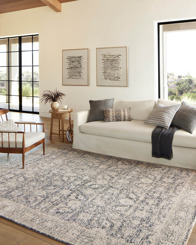 Loloi Amber Lewis Alie Collection ALE-03 Taupe/Dove 7'-10'' x 10', .13'' Pile Height, Area Rug