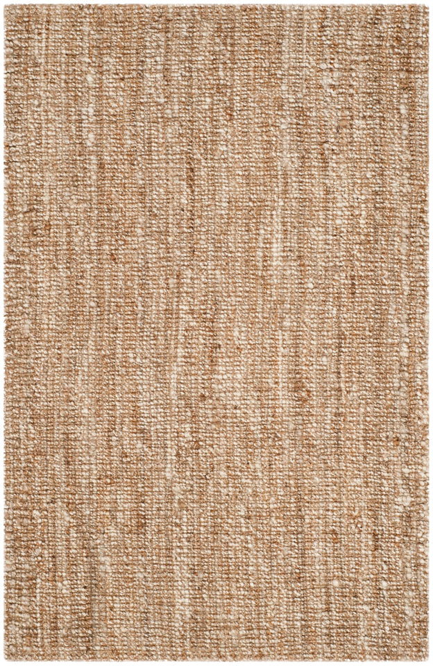SAFAVIEH Area Rug 9x12 - Natural Fiber Collection - Large - Natural Brown, Handmade Jute, Farmhouse Style, Chunky Textured Thick Pile (NF447A)