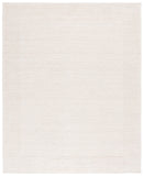 SAFAVIEH Area Rug 8x10 - Natura Collection - Large - Ivory, Handmade Wool, Ideal for Living Room, Bedroom, Dining Space (NAT450A)