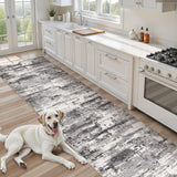 Area Rugs for Living Room: 12x15 Abstract Washable Rug Modern Neutral Large Soft Stain Resistant Non-Slip Backing Machine Table for Bedroom Dining Room Indoor Home Office Carpet - Gold Brown