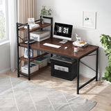 AmasSmile Storage Ottoman Folding Foot Rest Stool, Leather Footstool Bench, Short Ottoman Stool, Storage Foot Rest Store, Books (Black, 17" D x 13" W x 13" H)