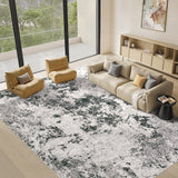 Area Rugs for Living Room: 12x15 Abstract Washable Rug Modern Neutral Large Soft Stain Resistant Non-Slip Backing Machine Table for Bedroom Dining Room Indoor Home Office Carpet - Gold Brown