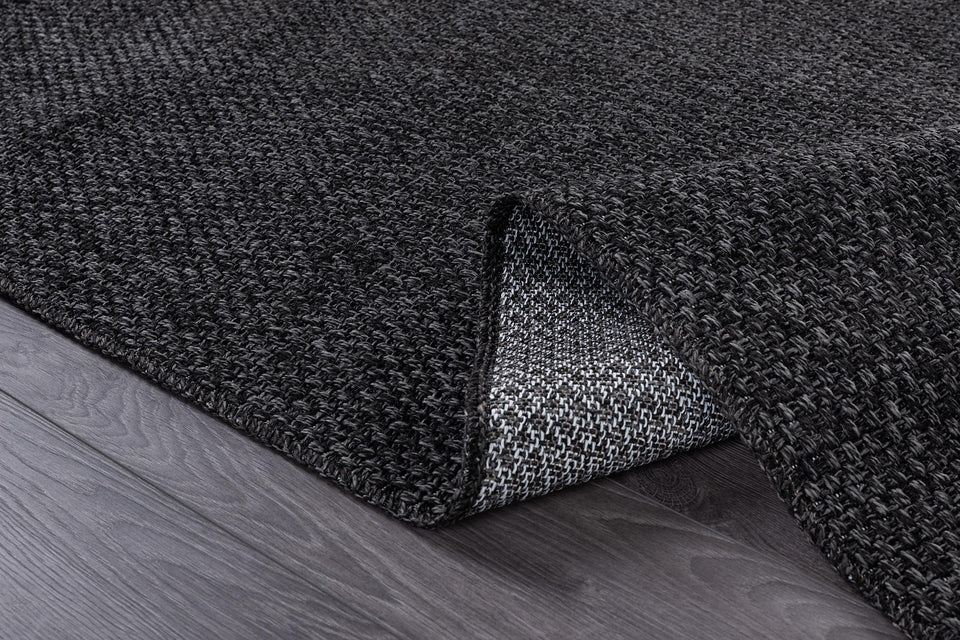 CAMILSON Easy Jute Rug 10x14, Indoor Outdoor Natural Color Fiber Area Rugs for Living Room Patio and Kitchen Rug Herringbone Woven Design Easy-Cleaning Washable Outside Carpet Alfombras 10 x 14