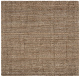 SAFAVIEH Area Rug 9x12 - Natural Fiber Collection - Large - Natural Brown, Handmade Jute, Farmhouse Style, Chunky Textured Thick Pile (NF447A)