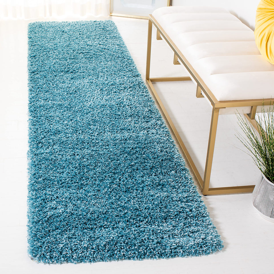 SAFAVIEH Area Rug 8x10 - California Shag Collection - Large - Beige, Non-Shedding & Easy Cleaning, Ultra Plush Thick Pile, Ideal for Living Room, Bedroom, Dining Space (SG151-1313)