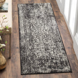 SAFAVIEH Evoke Collection Area Rug - 9' x 12', Ivory & Taupe, Oriental Distressed Design, Non-Shedding & Easy Care, Ideal for High Traffic Areas in Living Room, Bedroom (EVK256E)
