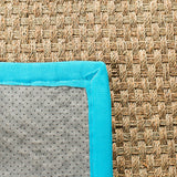 SAFAVIEH Area Rug 8x10 - Natural Fiber Collection - Large - Natural & Beige, Seagrass, Basketweave Pattern (NF114A)