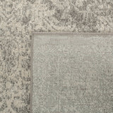 SAFAVIEH Evoke Collection Area Rug - 9' x 12', Ivory & Taupe, Oriental Distressed Design, Non-Shedding & Easy Care, Ideal for High Traffic Areas in Living Room, Bedroom (EVK256E)