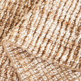 SAFAVIEH Area Rug 9x12 - Natural Fiber Collection - Large - Natural Brown, Handmade Jute, Farmhouse Style, Chunky Textured Thick Pile (NF447A)