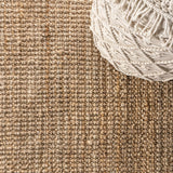 JONATHAN Y Handwoven Jute Fringe Natural Indoor Area Rug, 8x10, Pata, Bohemian, Rustic, Cottage, Easy-Cleaning for Living Room, Bedroom, Kitchen, Non-Shedding (NRF103A-8)