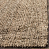 SAFAVIEH Area Rug 9x12 - Natural Fiber Collection - Large - Natural Brown, Handmade Jute, Farmhouse Style, Chunky Textured Thick Pile (NF447A)