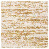 SAFAVIEH Area Rug 8x10 - Hudson Shag Collection - Large - Ivory & Beige, Non-Shedding & Easy Cleaning, Ultra Plush Thick Pile, Ideal for Living Room, Bedroom, Dining Space (SGH206B)