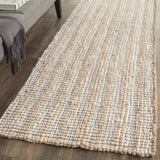 SAFAVIEH Area Rug 9x12 - Natural Fiber Collection - Large - Natural Brown, Handmade Jute, Farmhouse Style, Chunky Textured Thick Pile (NF447A)