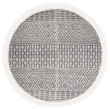 SAFAVIEH Area Rug 8x10 - Natura Collection - Large - Ivory, Handmade Wool, Moroccan Boho Fringe Design, Ideal for Living Room, Bedroom, Dining Space (NAT852B)