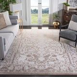 SAFAVIEH Area Rug 9x12 - Reflection Collection - Large - Cream & Ivory, Non-Shedding & Easy Cleaning, Ideal for Living Room, Bedroom, Dining Space (RFT665D)