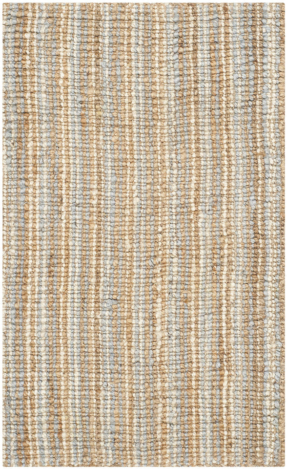 SAFAVIEH Area Rug 9x12 - Natural Fiber Collection - Large - Natural Brown, Handmade Jute, Farmhouse Style, Chunky Textured Thick Pile (NF447A)