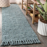 JONATHAN Y Handwoven Jute Fringe Natural Indoor Area Rug, 8x10, Pata, Bohemian, Rustic, Cottage, Easy-Cleaning for Living Room, Bedroom, Kitchen, Non-Shedding (NRF103A-8)