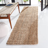 SAFAVIEH Area Rug 9x12 - Natural Fiber Collection - Large - Natural Brown, Handmade Jute, Farmhouse Style, Chunky Textured Thick Pile (NF747A)