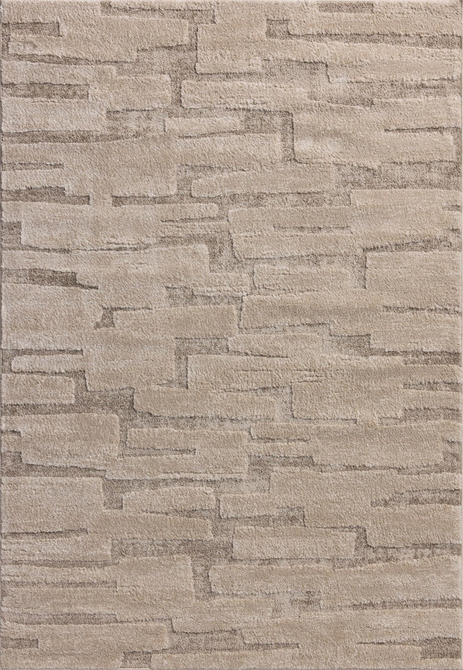 Loloi Amber Lewis Monty Collection MOT-01 Ivory/Taupe 9'-2" x 13', .50" Pile Height, Area Rug