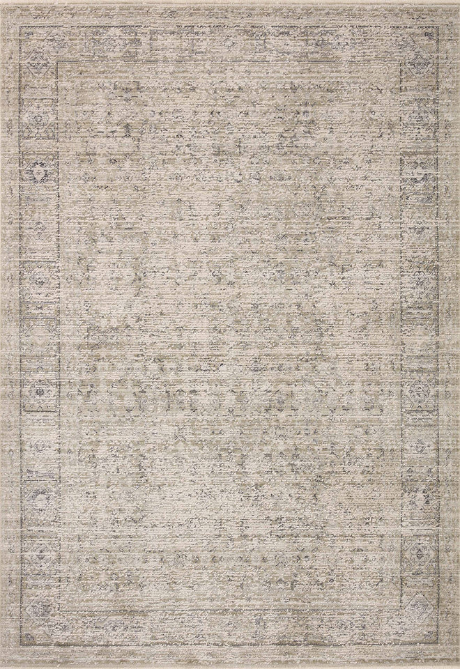 Loloi Amber Lewis Alie Collection ALE-03 Taupe/Dove 7'-10'' x 10', .13'' Pile Height, Area Rug