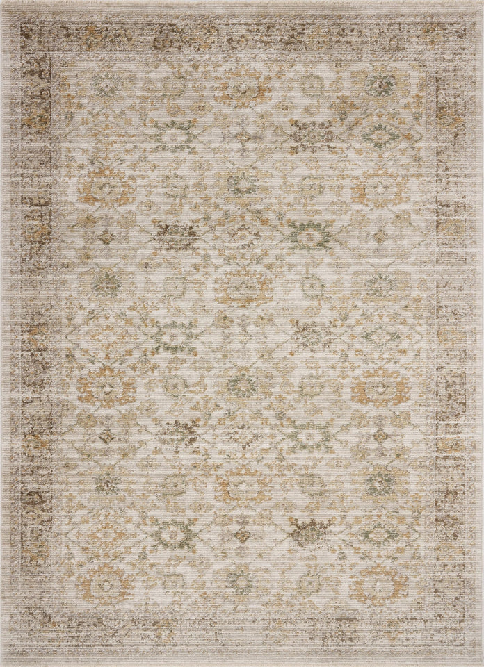 Loloi Magnolia Home by Joanna Gaines Pace Collection PAC-01 Natural/Stone 9'-6" x 12'-3" Area Rug