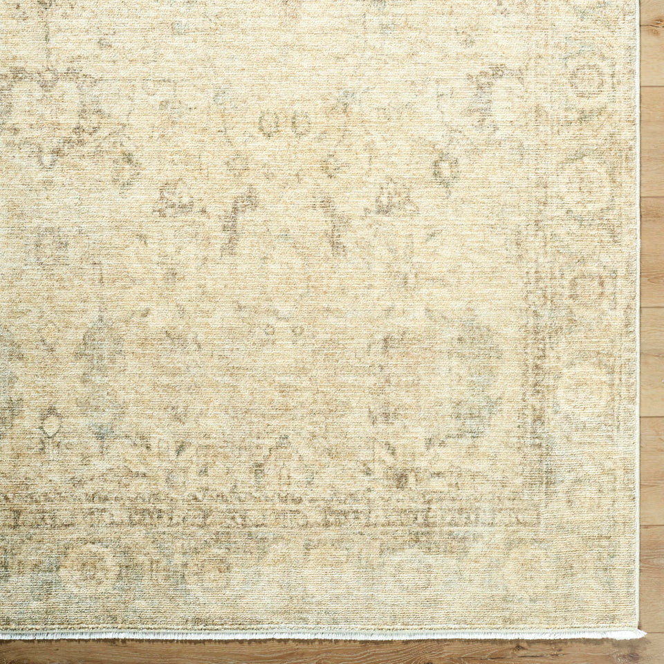 Livabliss x Galey Alix Fetscher V Vintage Damask Area Rug, 7'10" x 10' (8' x 10'), Dusy Sage