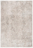 SAFAVIEH Evoke Collection Area Rug - 9' x 12', Ivory & Taupe, Oriental Distressed Design, Non-Shedding & Easy Care, Ideal for High Traffic Areas in Living Room, Bedroom (EVK256E)
