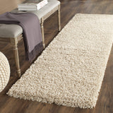 SAFAVIEH Area Rug 8x10 - California Shag Collection - Large - Beige, Non-Shedding & Easy Cleaning, Ultra Plush Thick Pile, Ideal for Living Room, Bedroom, Dining Space (SG151-1313)