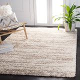 SAFAVIEH Area Rug 8x10 - Hudson Shag Collection - Large - Ivory & Beige, Non-Shedding & Easy Cleaning, Ultra Plush Thick Pile, Ideal for Living Room, Bedroom, Dining Space (SGH206B)