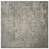 SAFAVIEH Evoke Collection Area Rug - 9' x 12', Ivory & Taupe, Oriental Distressed Design, Non-Shedding & Easy Care, Ideal for High Traffic Areas in Living Room, Bedroom (EVK256E)