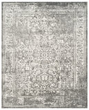 SAFAVIEH Evoke Collection Area Rug - 9' x 12', Ivory & Taupe, Oriental Distressed Design, Non-Shedding & Easy Care, Ideal for High Traffic Areas in Living Room, Bedroom (EVK256E)